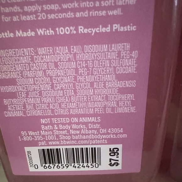 Bath & Body Works Rose Water & Ivy Gentle Foaming Hand Soap - Pink - Picture 5 of 5